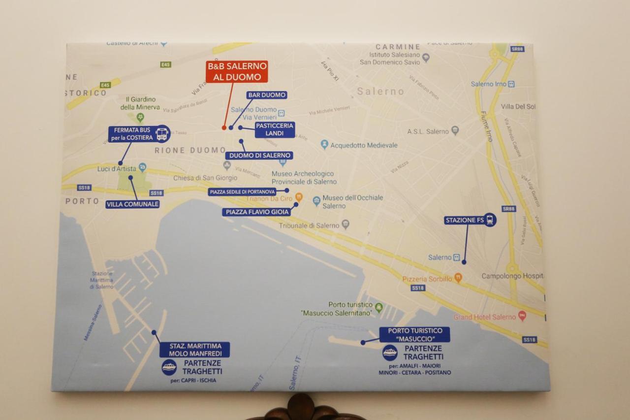 B&B Salerno Al Duomo מראה חיצוני תמונה